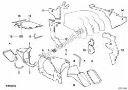 écran thermique, moteur / conduit d'air