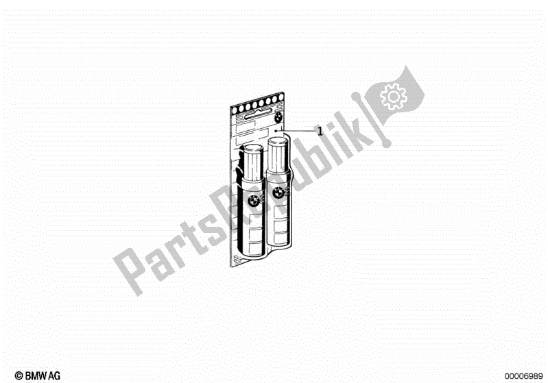 Toutes les pièces pour le Crayon De Retouche Métallique Métallique du BMW K1  89V1 1000 1989 - 1992