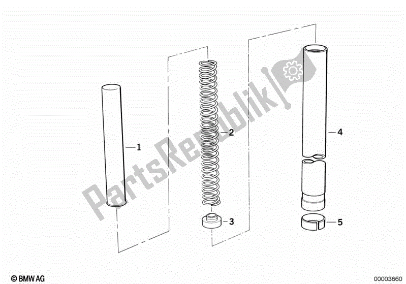 Toutes les pièces pour le Montant du BMW K1  89V1 1000 1989 - 1992