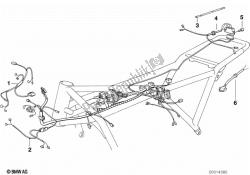 Cable harness cover front/rear