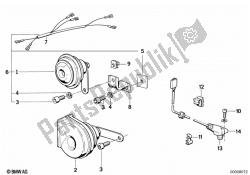 Horn, pulse generator speedometer