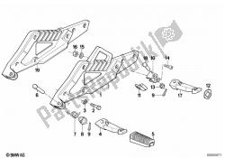 Footpeg plate/footpeg