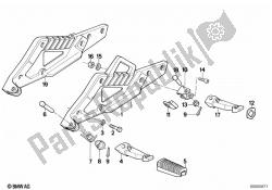 Footpeg plate/footpeg