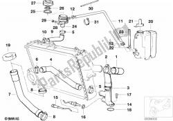 Cooling system - water hoses