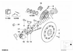 freno ruota posteriore, abs