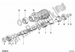 5 speed transmission-drive shaft