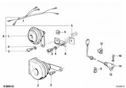 Horn, pulse generator speedometer