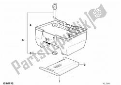 topcase 22 l parti di montaggio