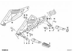 Footpeg plate/footpeg