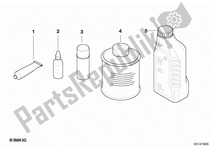 All parts for the Operating Resources of the BMW K 100 RT  589 1000 1984 - 1988