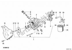 Waterpump/oilpump - oil filter