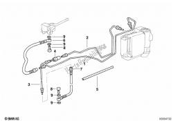 abs delantero del tubo de freno