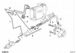 BRAKE PIPE REAR ABS