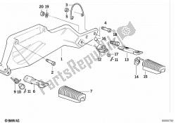 Footpeg plate/footpeg