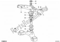 Fork brace, bottom/top