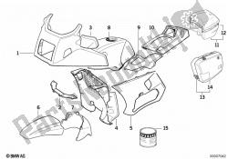 Painted parts 704 graphit