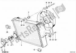 Radiator - thermostat/fan