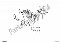 Radiotor trim panel center