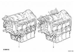 korte motor / carter met zuigers