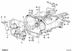 Transmission hous./mount. parts/gaskets