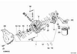 Waterpump/oilpump - oil filter