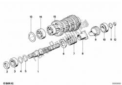 5 speed transmission-drive shaft