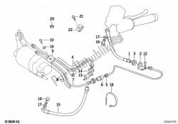 Brake line, front, ABS I