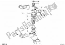 Fork brace, bottom/top