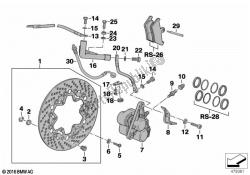 FRONT WHEEL BRAKE