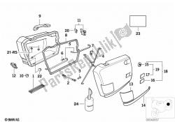 Integral case single parts