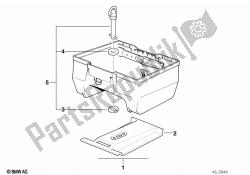 Topcase 22 L mounting parts