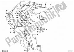 Trim panel mounting parts