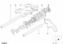 6-speed transmission shift components