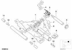 Mounting parts for bench seat