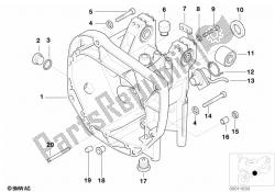 Transmission hous./mount. parts/gaskets