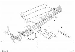 ferramenta para carro, kit suplementar