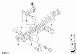 External gearshift parts/Shift lever