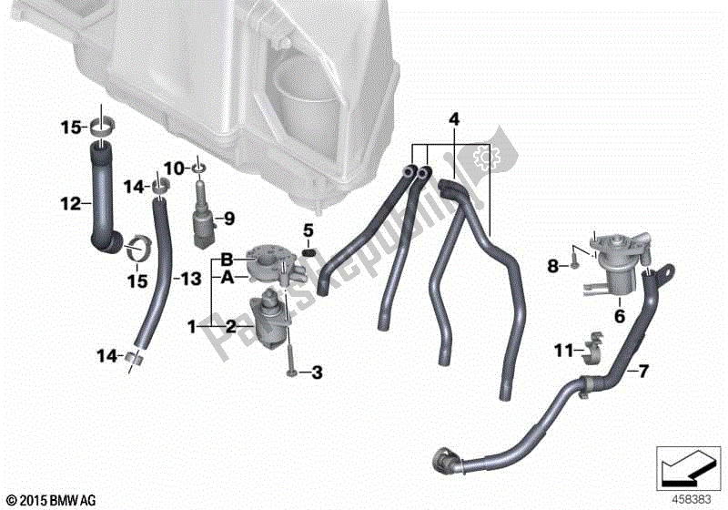 Todas las partes para Sistema De Control Inactivo de BMW K 1200 GT 44 2006 - 2008