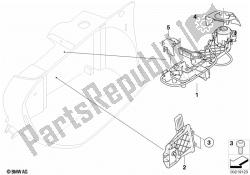 Lock assembly, Top Case 28l