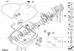 pezzi singoli per bauletto 49l