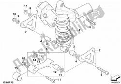 Spring strut ESA, rear