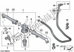 Valves/Pipes of fuel injection system