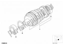 5-speed trans. RFH intermediate shaft