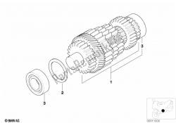 Trasmissione a 5 velocità rfh albero intermedio