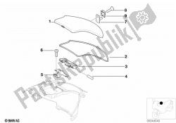 Flap, radio partition, single parts