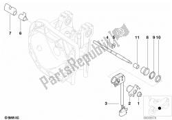 Gearshift parts, backup assistance