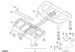 Rail with brake light