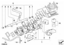 Throttle housing assy/control unit