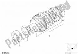 5-speed trans. RFH intermediate shaft