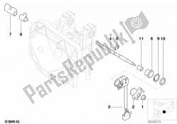 Gearshift parts, backup assistance